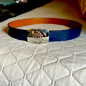 Ralph Lauren navy belt Medium